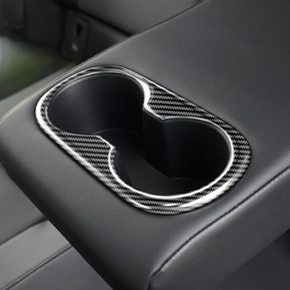 Rear Seat Water Cup Holder Trim Interior Accessories for Tesla Model 3 / Y Tesery Official Store