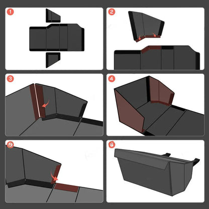 Rear Underseat Storage Box Foldable Organizer for Cybertruck Tesery Official Store
