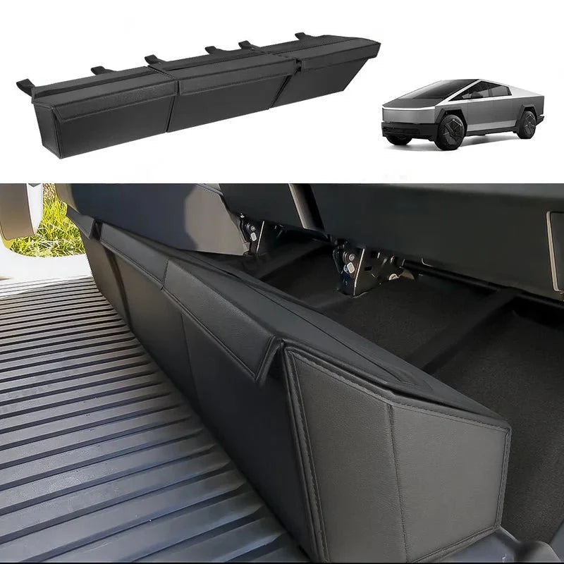Rear Underseat Storage Box Foldable Organizer for Cybertruck Tesery Official Store