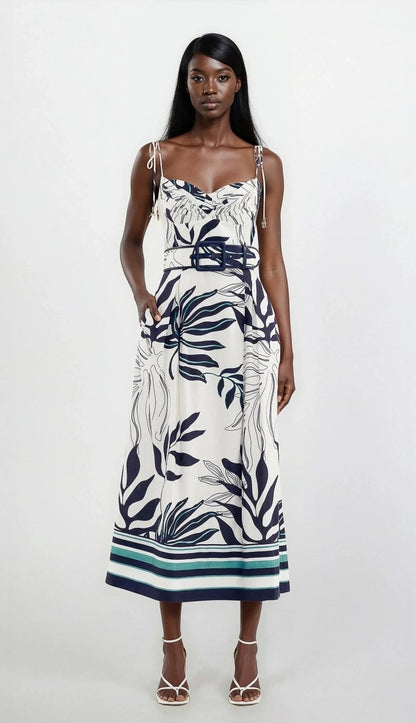 Aurelia Strap Midi – Print XO, Tina