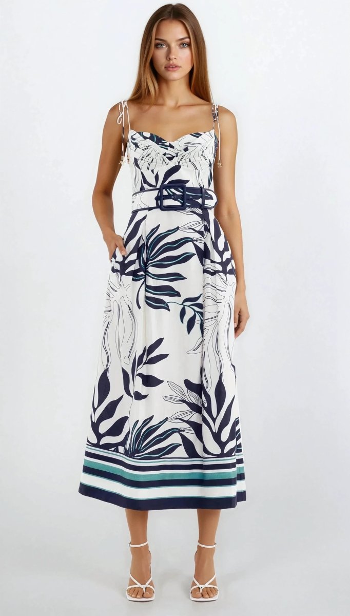 Aurelia Strap Midi – Print XO, Tina