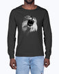 Majestic Lion, Lion Conservation, Moss Apparel, Unisex Long Sleeve T-Shirt Moss Apparel