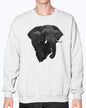 Elephant's Stand, Elephant, safari fans, africa, Moss Apparel, Unisex Crewneck Sweatshirt Moss Apparel