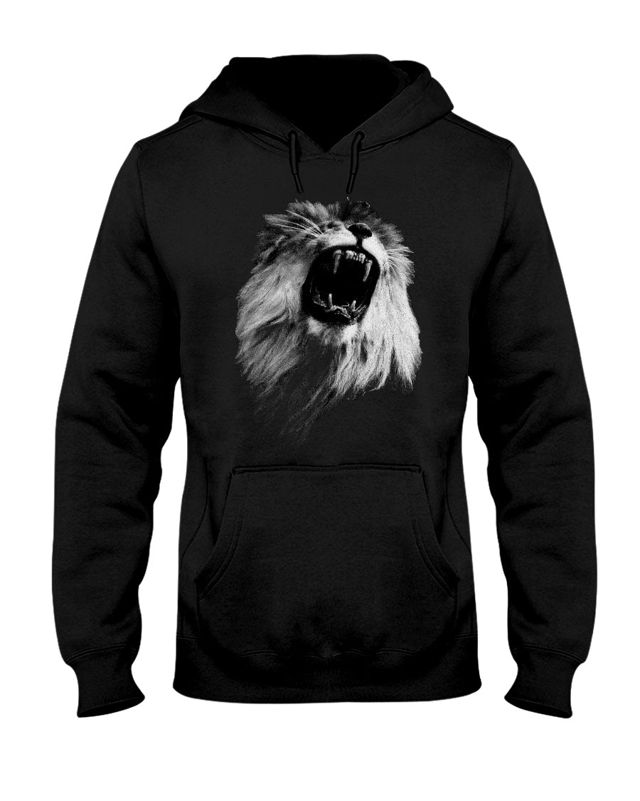 Fierce Lion, Moss Apparel Unisex Pullover Hoodie Moss Apparel