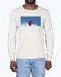 Skiing Bunny Hops, Winter Apparel, Moss Apparel, Unisex Long Sleeve T-Shirt Moss Apparel