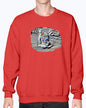 Forest Skier, Cozy Unisex Ski Apparel, Moss Apparel, Unisex Crewneck Sweatshirt Moss Apparel