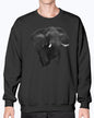 Elephant's Stand, Elephant, safari fans, africa, Moss Apparel, Unisex Crewneck Sweatshirt Moss Apparel