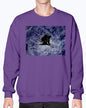 Big Air Skier Graphic, Volkl skier, Moss Apparel, Unisex Crewneck Sweater Moss Apparel