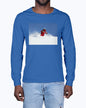 Skiing Bunny Hops, Winter Apparel, Moss Apparel, Unisex Long Sleeve T-Shirt Moss Apparel
