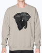 Elephant's Stand, Elephant, safari fans, africa, Moss Apparel, Unisex Crewneck Sweatshirt Moss Apparel