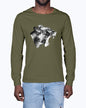 Lioness' Roar, lion lovers, wildlife fans, Moss Apparel, Unisex Long Sleeve T-Shirt Moss Apparel