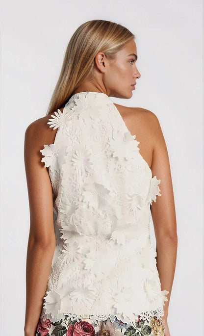 Remy Sleeveless Top – Orchid White XO, Tina