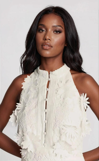Remy Sleeveless Top – Orchid White XO, Tina