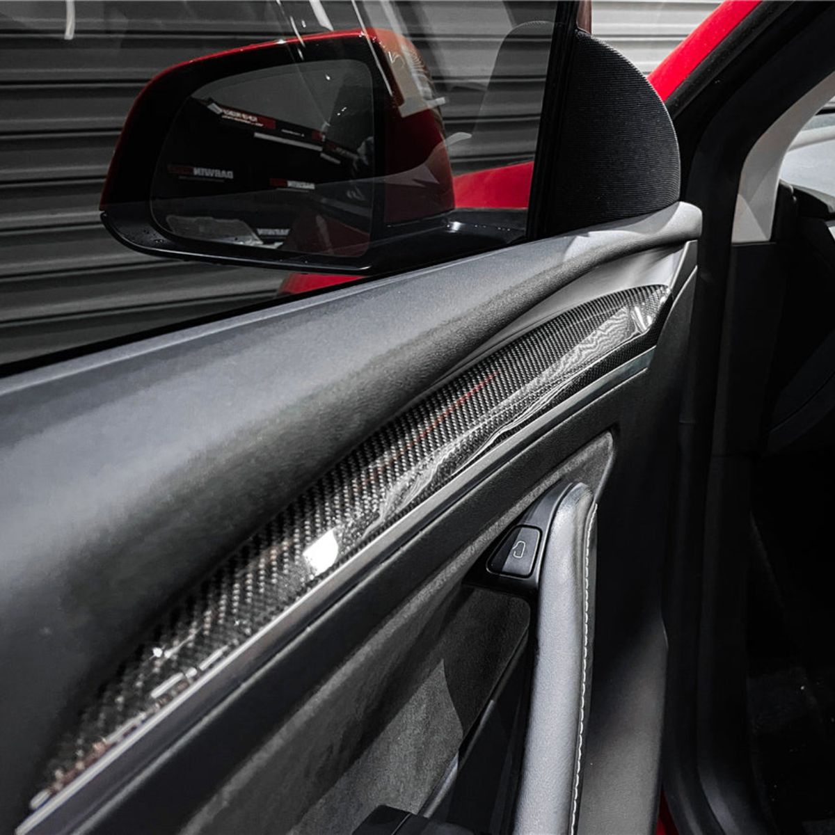 Repalcement Real Carbon FiberDoor Trim Panel for Model 3/Y Tesery Official Store