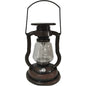 Retro Kerosene Lamp LED Horse Lantern Outdoor Waterproof Portable Rechargeable Solar Powered Flame Light