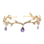 Rhinestone-Encrusted Hair Clip with Forehead Pendant Accent (MAC329) Mariam's Collection