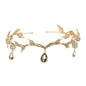 Rhinestone-Encrusted Hair Clip with Forehead Pendant Accent (MAC329) Mariam's Collection