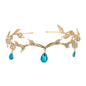 Rhinestone-Encrusted Hair Clip with Forehead Pendant Accent (MAC329) Mariam's Collection