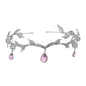 Rhinestone-Encrusted Hair Clip with Forehead Pendant Accent (MAC329) Mariam's Collection