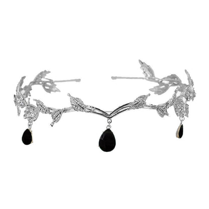 Rhinestone-Encrusted Hair Clip with Forehead Pendant Accent (MAC329) Mariam's Collection