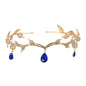 Rhinestone-Encrusted Hair Clip with Forehead Pendant Accent (MAC329) Mariam's Collection