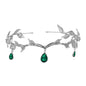 Rhinestone-Encrusted Hair Clip with Forehead Pendant Accent (MAC329) Mariam's Collection