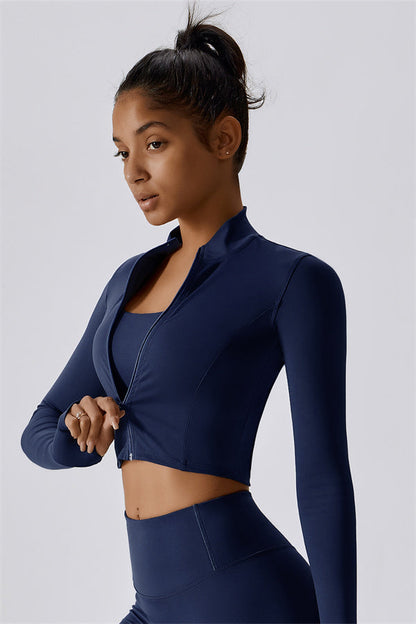 The Eloise Jacket Sports Bra Shorts 3-Piece Set Fitglutes Activewear Gymwear Sportswear & Workout Clothes