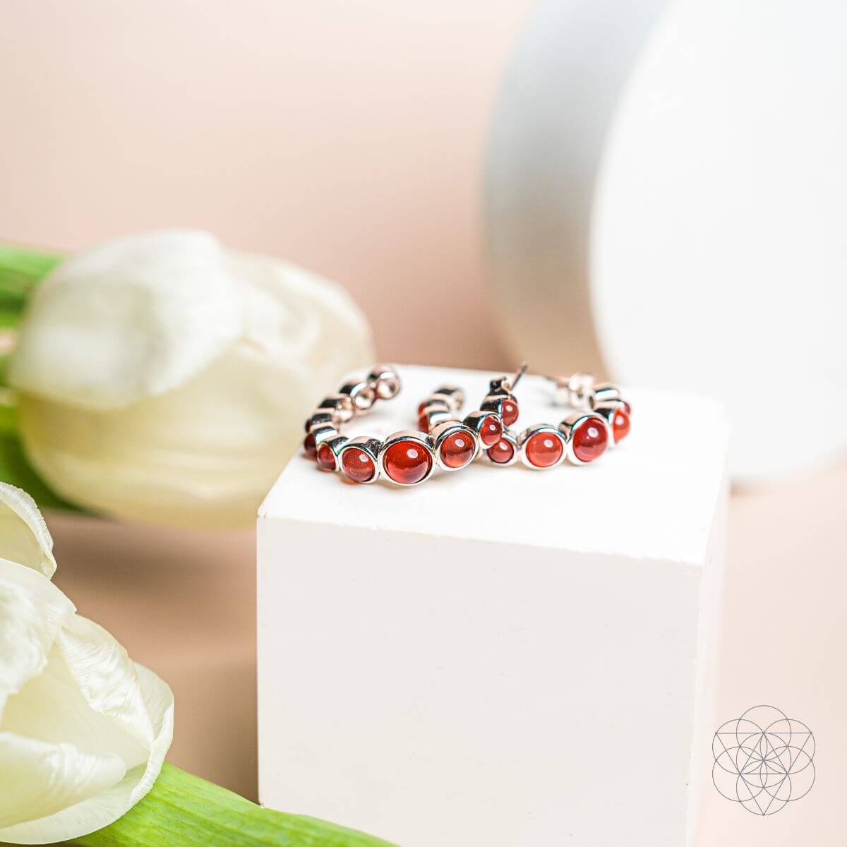 Rising Phoenix: Carnelian Earrings of Ambition Conscious Items