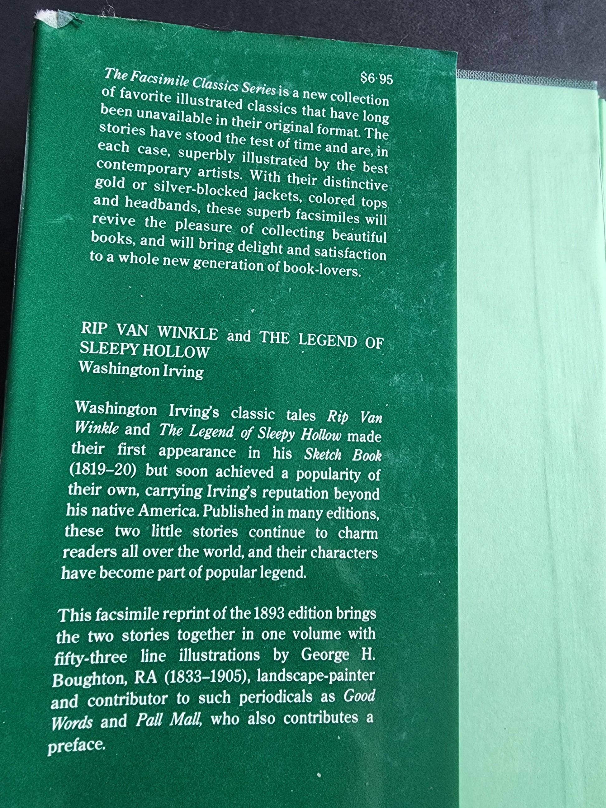 Rip Van Winkle - Hardcover by Irving, Washington and illustrated Hardback Book Tennessee Junk Trunk