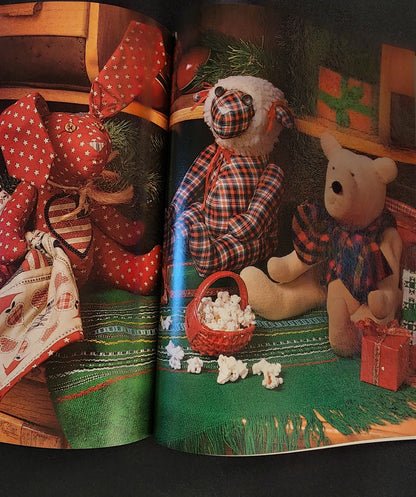 Vtg Better Home and Gardens Magazine 1989 Country Crafts Christmas Edition Santa's BEST Tennessee Junk Trunk