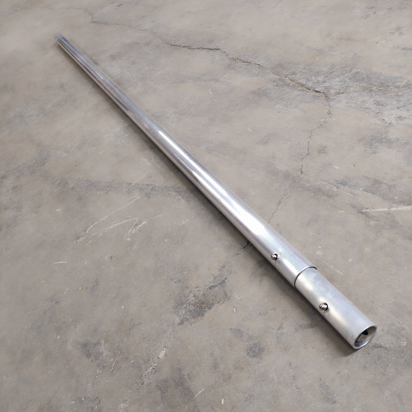 KRAFT TOOL 6' Aluminum Button Handle with Insert - 1-3/4" Diameter CC289 PayWut