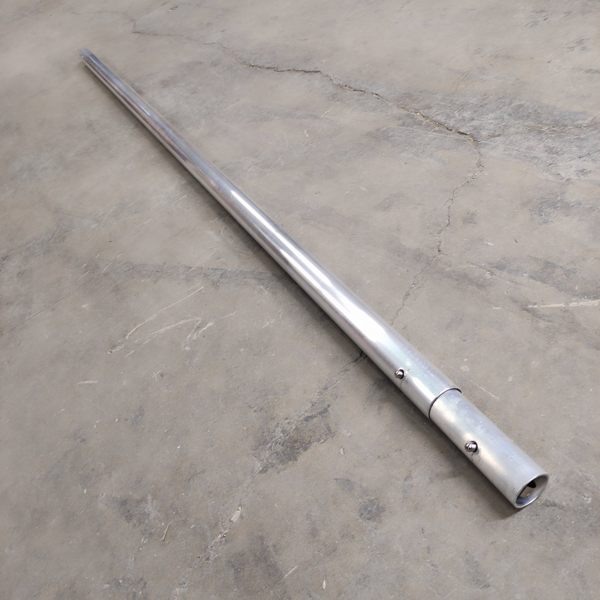KRAFT TOOL 6' Aluminum Button Handle with Insert - 1-3/4" Diameter CC289 PayWut