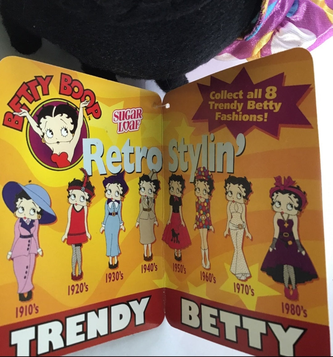 Betty Boop Doll Retro Stylin 60s Era. 15" tall Tennessee Junk Trunk