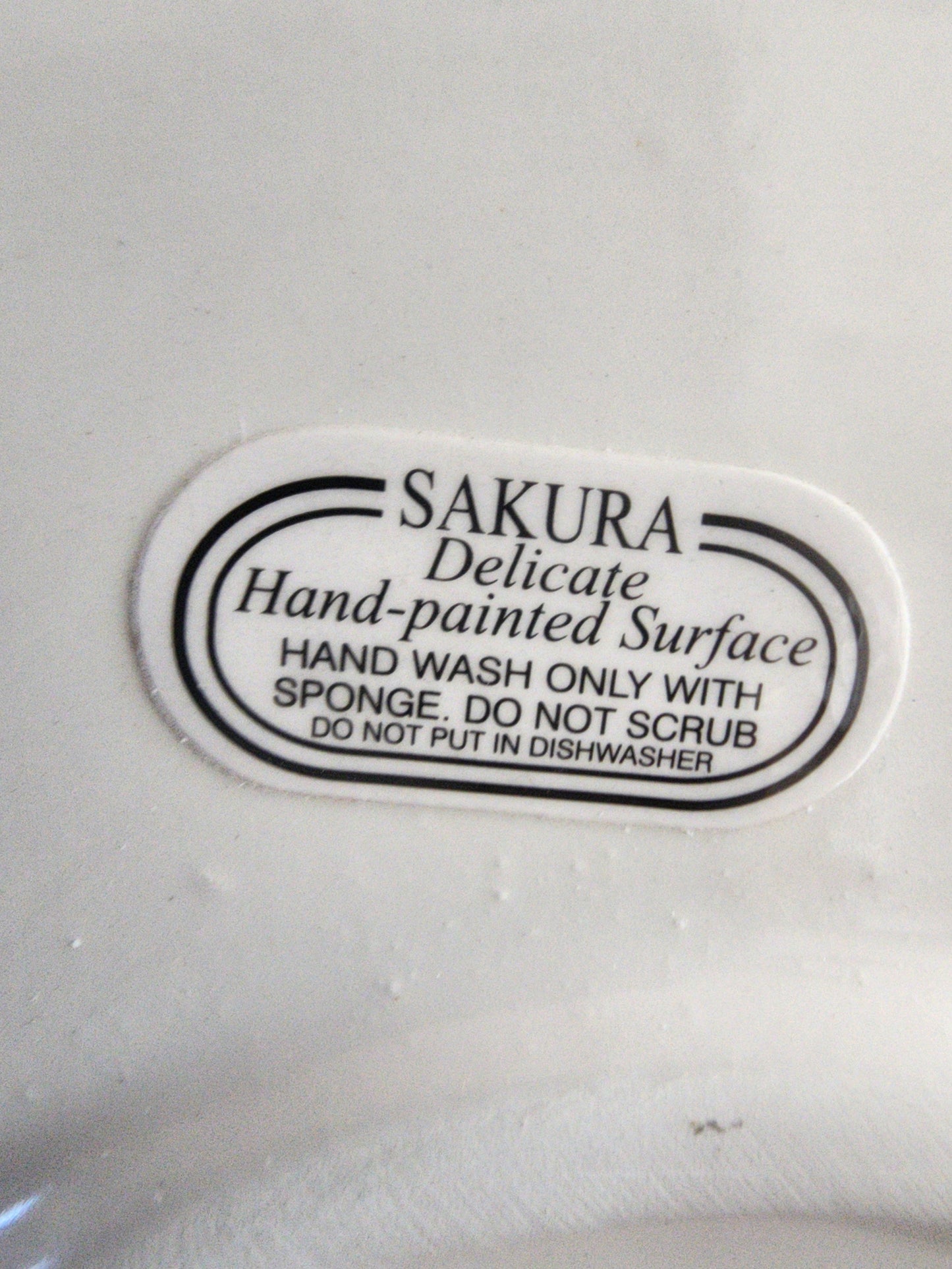 Sakura Warren Kimble Black White Fat Cat Trivet 9.75" Handpainted Stoneware, great for Country Farmhouse Tennessee Junk Trunk