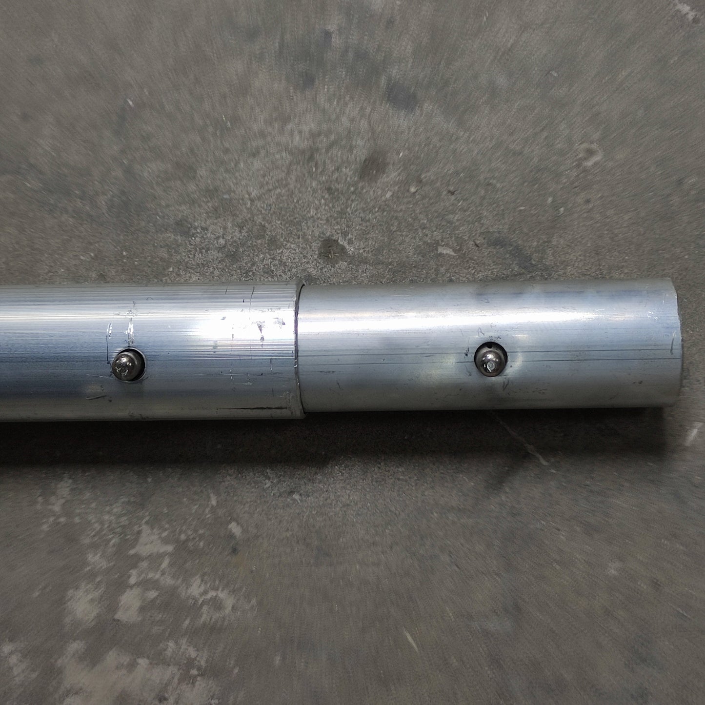 KRAFT TOOL 6' Aluminum Button Handle with Insert - 1-3/4" Diameter CC289 PayWut