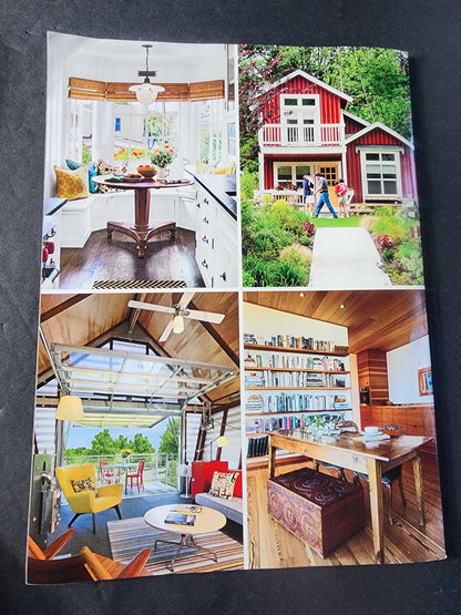Tiny Homes Magazine - Living Large In Small Houses - 17 Beautiful Homes - Building Checklist!  Get Organized Tennessee Junk Trunk