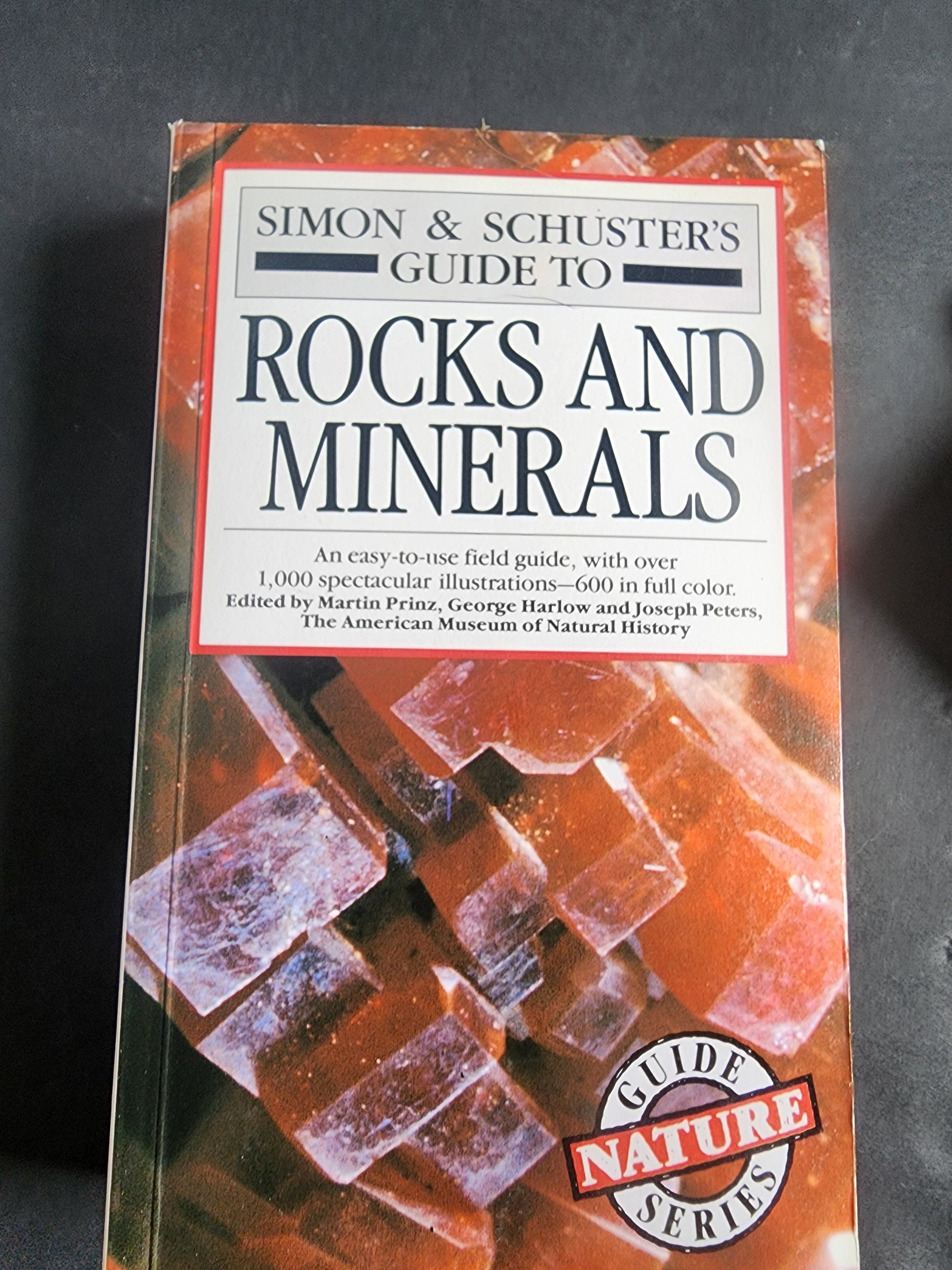 Simon & Schuster's Guide to Rocks and Minerals Softcover Book Tennessee Junk Trunk