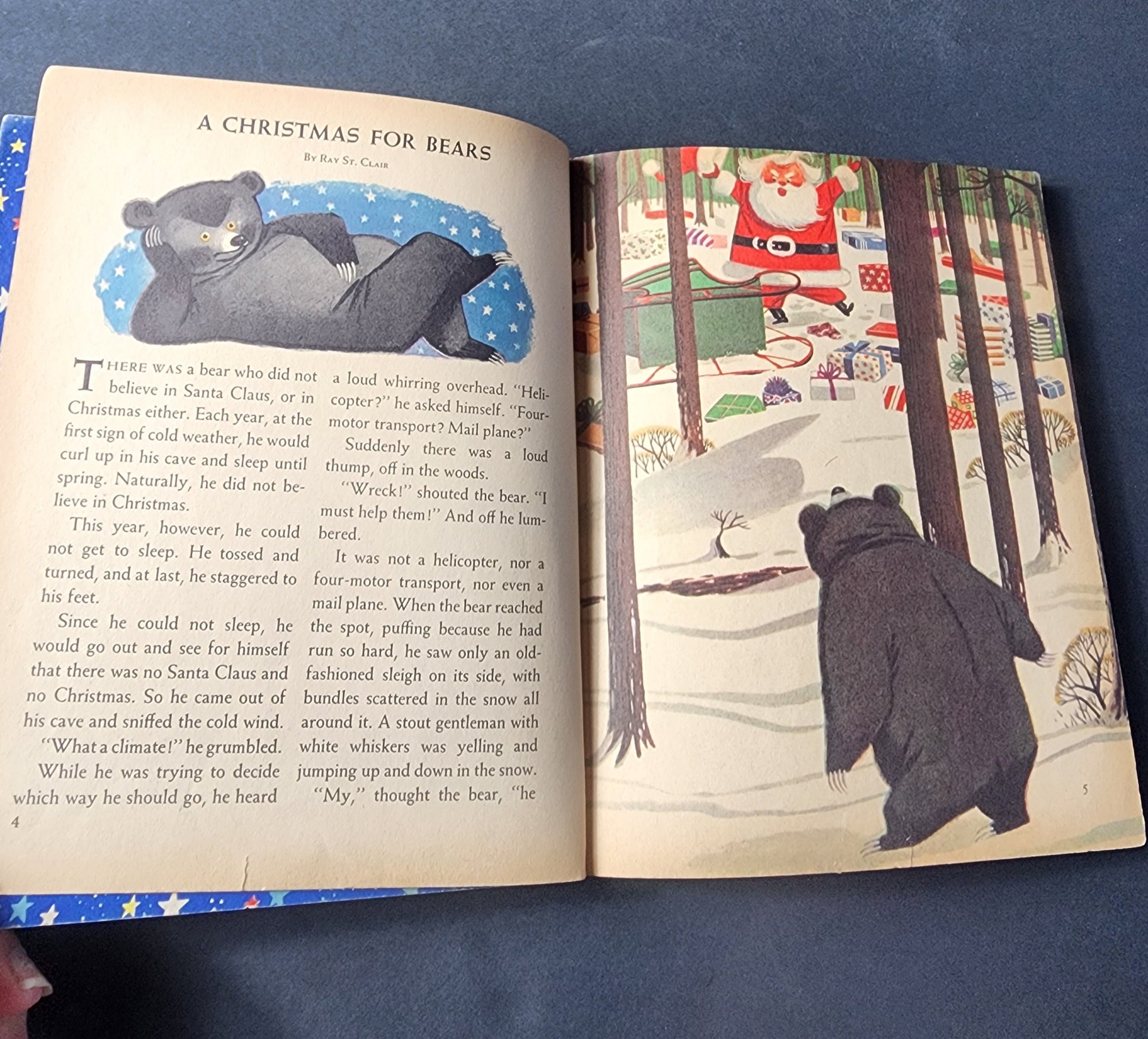 My Christmas Treasury" is a classic Little Golden Book published in 1957 by Golden Books. A Giant little Golden book Tennessee Junk Trunk