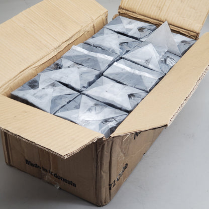 NARGILE (72 Cubes) Coconut Charcoal Briquettes 10 KG (22 Pounds) PayWut