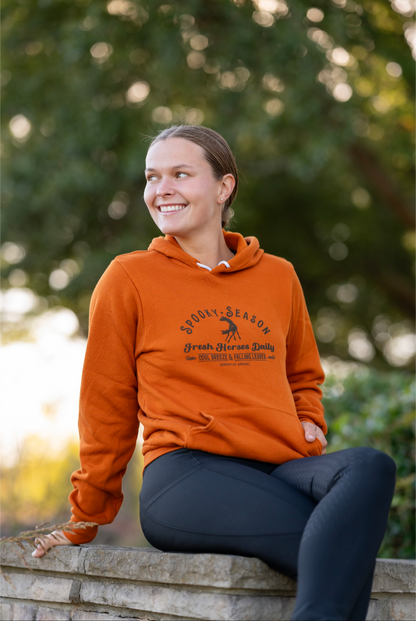 Spooky Season Hoodie: Glow In The Dark! Horseplay Apparel