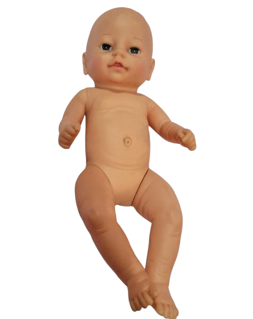 Cititoy Reborn Girl 14"  Baby Doll 1994 anomatically correct w/  pink Flamingo outfit Tennessee Junk Trunk
