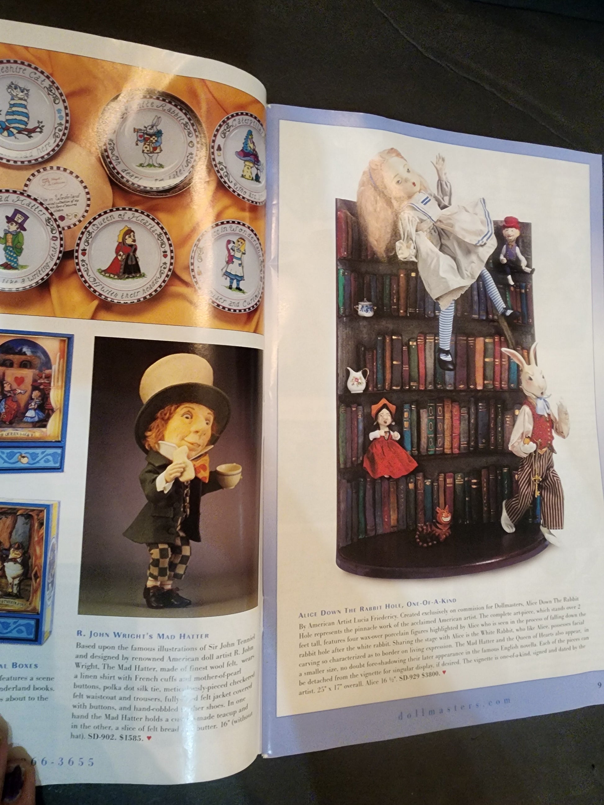 Dollmasters Catalog, A Treasury of Nostalgia, Grown-up Gifts Collectibles  2008 Tennessee Junk Trunk