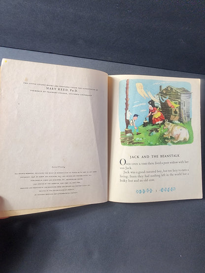 Vintage 1946 FIRST LITTLE FAIRY TALES A Little Golden Book Tennessee Junk Trunk