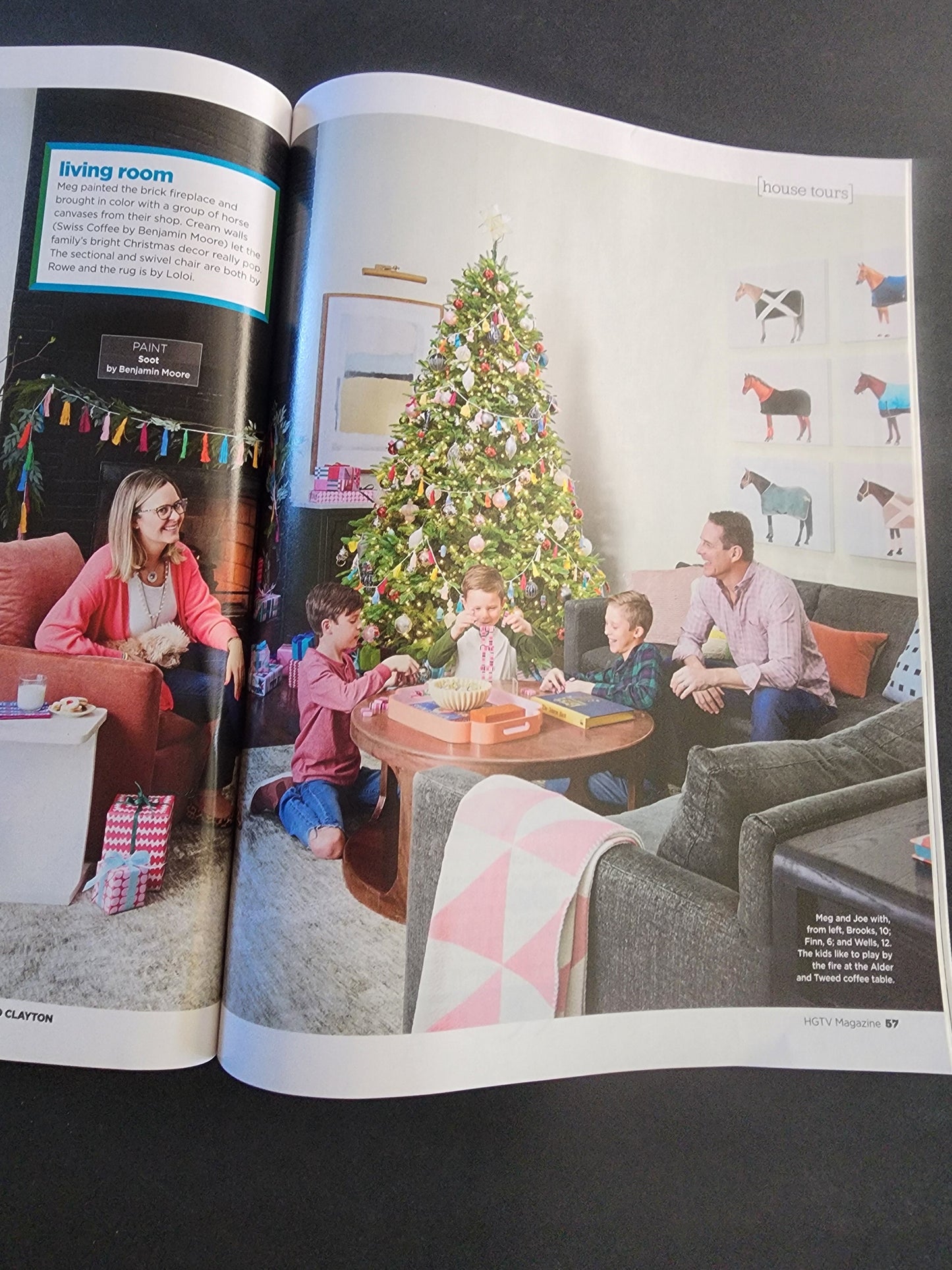 HGTV MAGAZINE - HOLIDAY BEST - NOV/DEC 2024 FESTIVE IDEAS, FIREPLACE, DECORATE Tennessee Junk Trunk