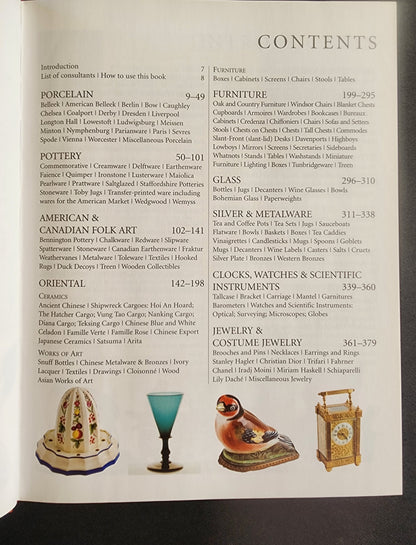 Antiques Price Guide 2004 (Judith Miller's Price Guides Series): The Best All-colour, All-New Guide to Over 8,000 Antiques - Hardcover Tennessee Junk Trunk