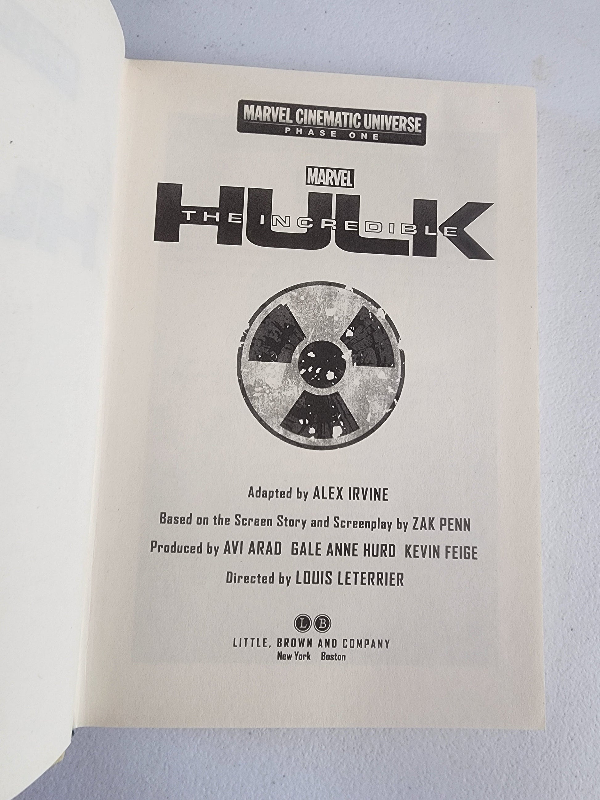 Marvel the Incredible Hulk: Marvel Cinematic Universe Phase One (... by Parragon Hardcover Book Tennessee Junk Trunk