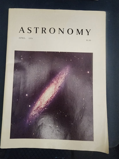 Vintage Astronomy Issue April 1978 Classic Science Tennessee Junk Trunk