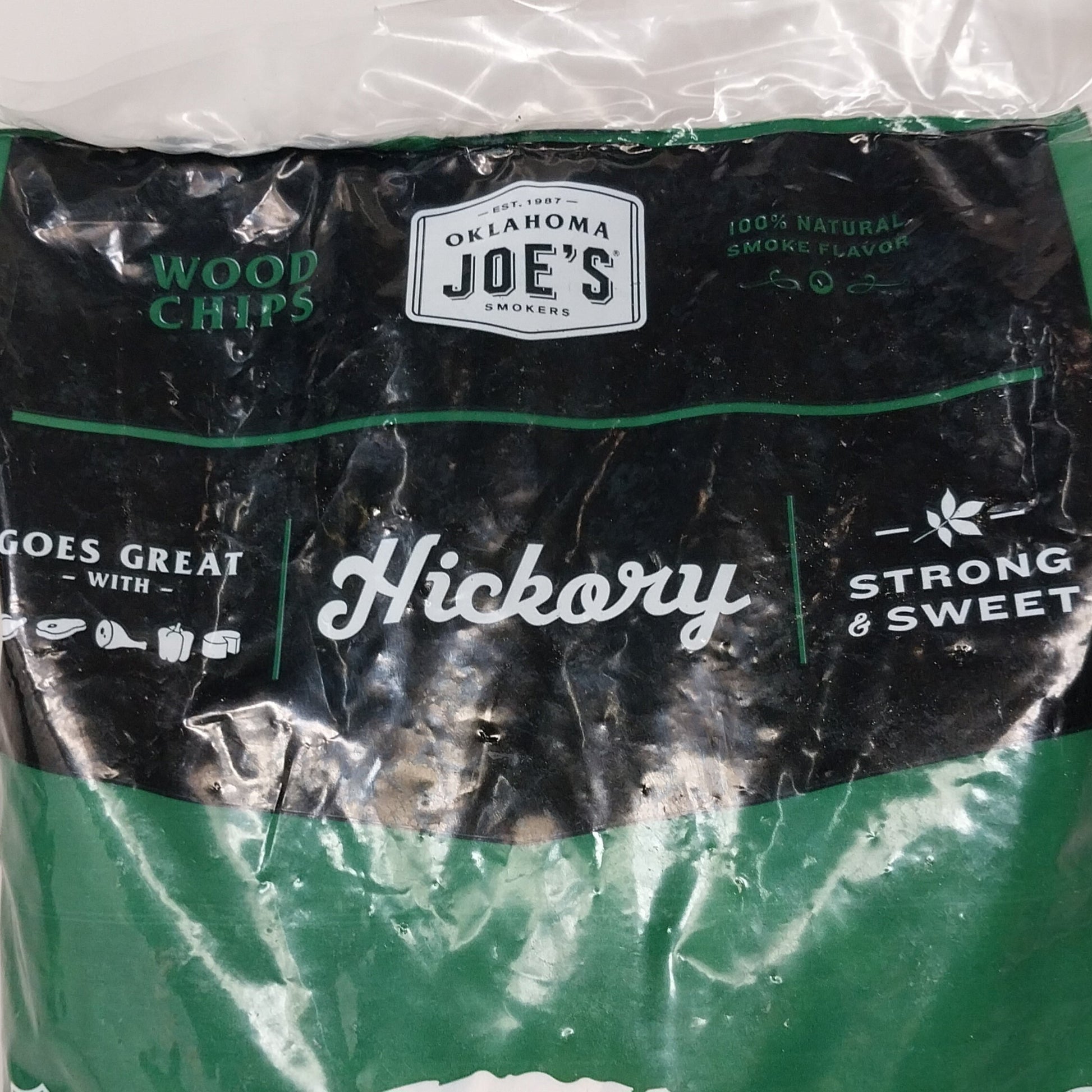 OKLAHOMA JOE'S Wood Chips Hickory Bag 179 Cu In/2 Lbs 17.125938 (New) PayWut