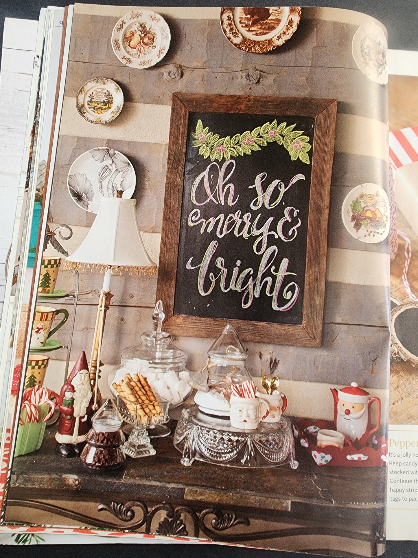 Fresh Style Magazine - November/December 2014 Christmas DIY & Decorating Edition Tennessee Junk Trunk