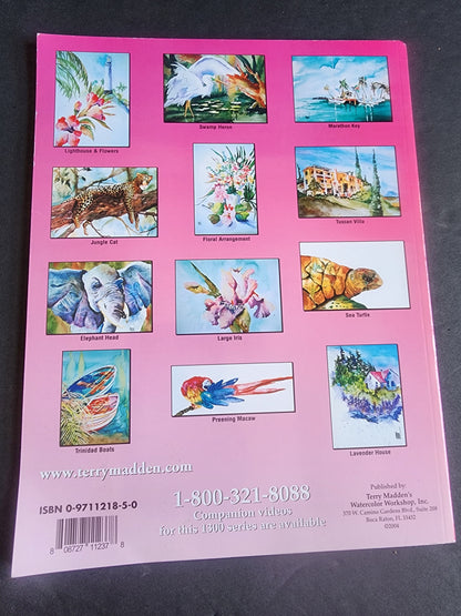 Terry Madden s Wonderful World of Watercolor - 1200 Series - Volume 2, pb book Tennessee Junk Trunk